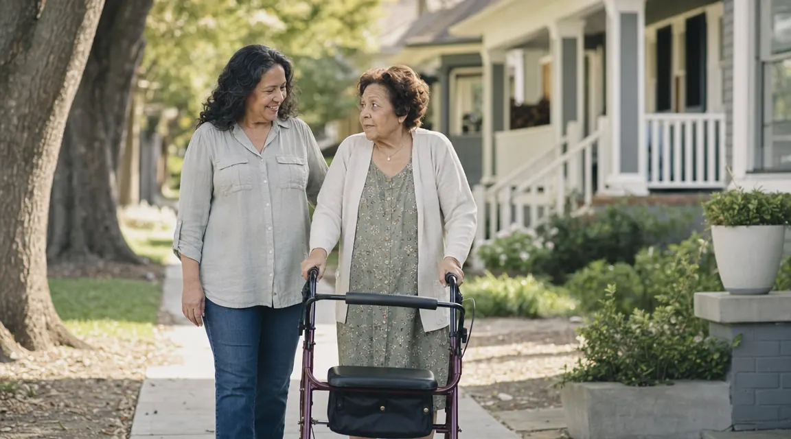 How to Choose a Rollator Walker for an Aging Parent (Without Getting It Wrong)