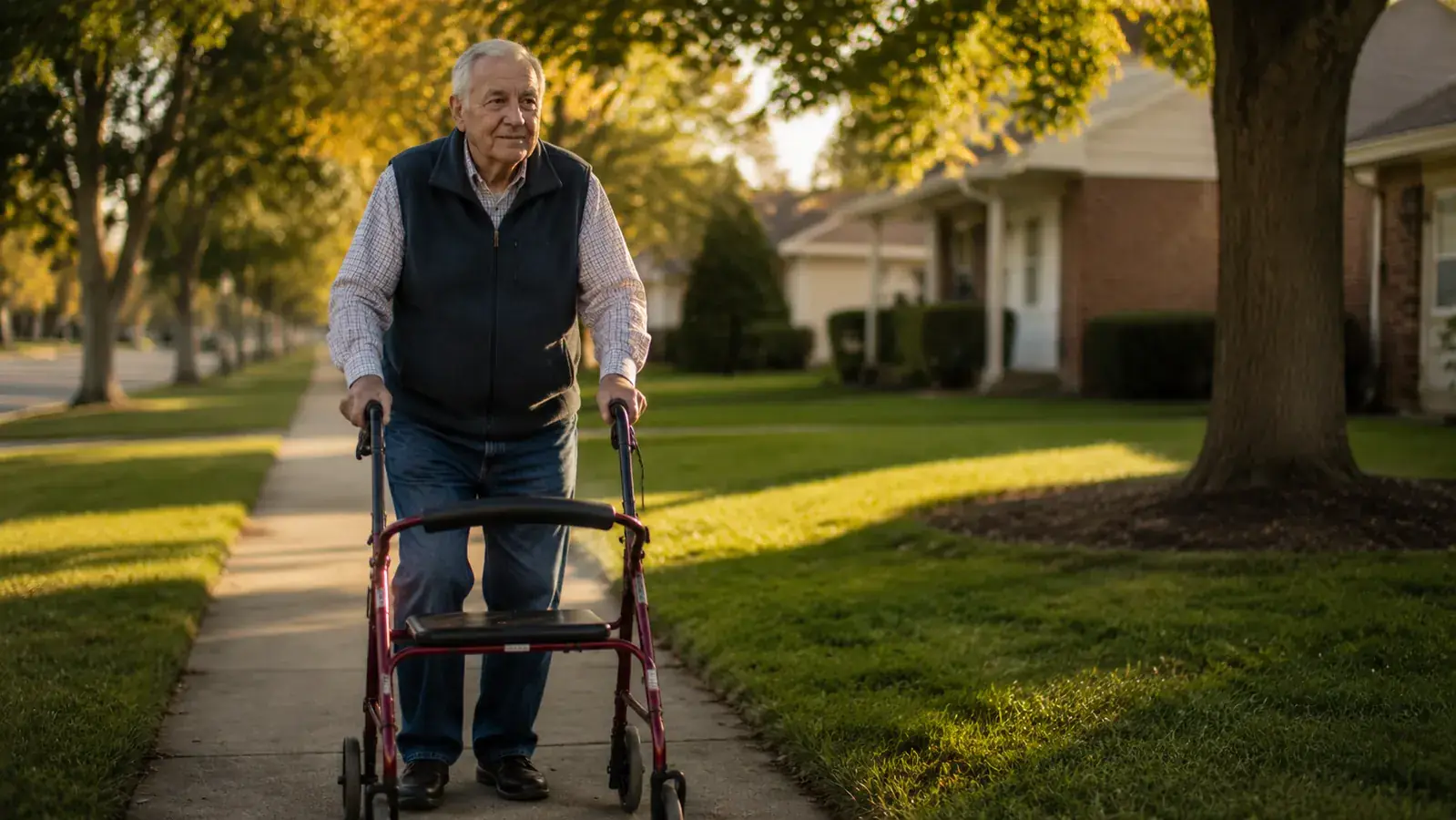 He Refused to Use a Walker , Until This One Changed His Mind